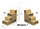 Scala per letto a castello Chip in legno in kit per spazi piccoli su misura in vendita online da Mybricoshop